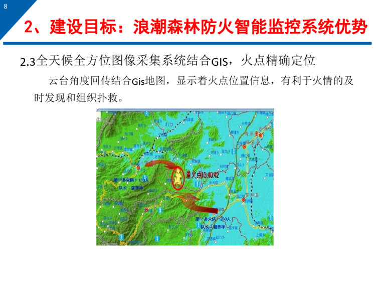 浪潮森林防火智能监控解决方案PPT