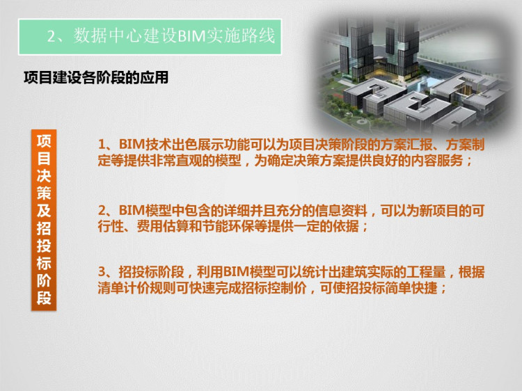 BIM技术在数据中心建设中应用PPT