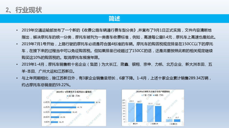 高端智能摩托车产品解决方案PPT