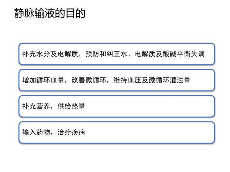 静脉输液技术PPT