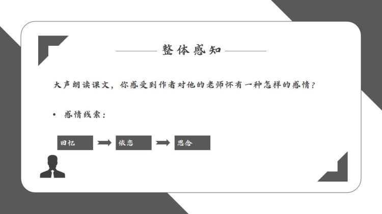 初中语文人教版七年级《魏巍我老师》PPT