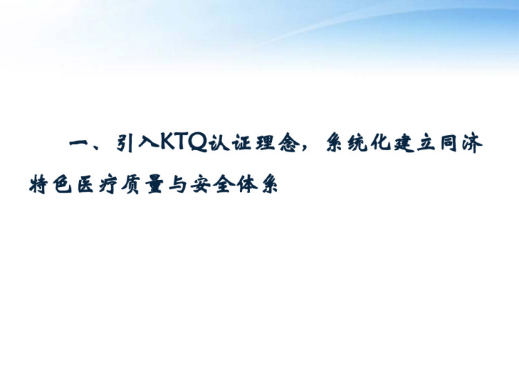 精准化信息化系统化三位一体医疗质量与安全体系构建研究与应用PPT