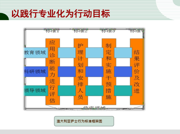 基于专业化为目标护理改革PPT