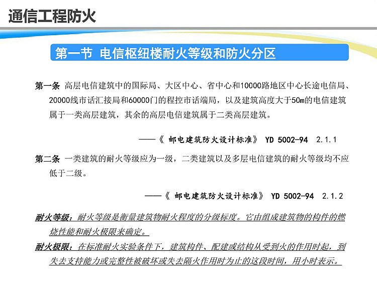 通信工程建设标准强制性规范PPT