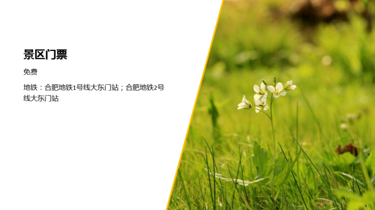 介绍李鸿章故居PPT 我的家乡城市电子相册幻灯片