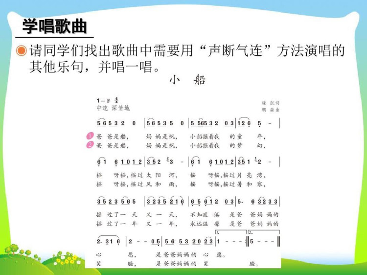 人教版小学三年级音乐下册PPT课件