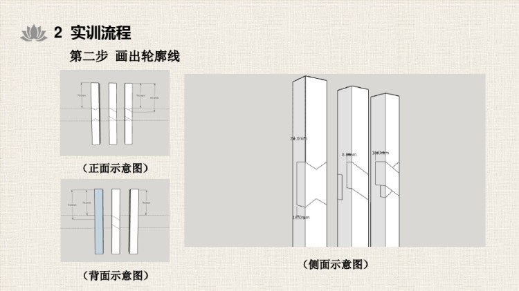 手工木工制作之三材结合PPT