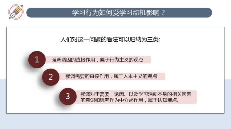 学习动机理论PPT