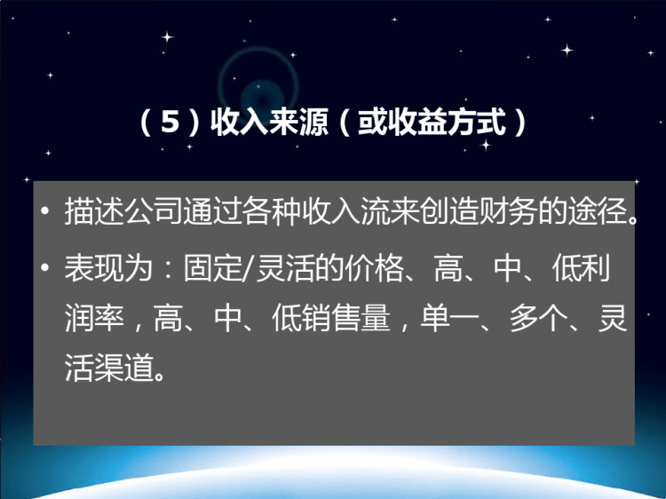 中小企业商业模式设计之商业模式的类型及框架PPT