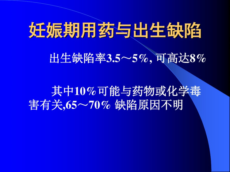 吉安协和医院《优生优育咨询指导》妊娠期用药心得PPT