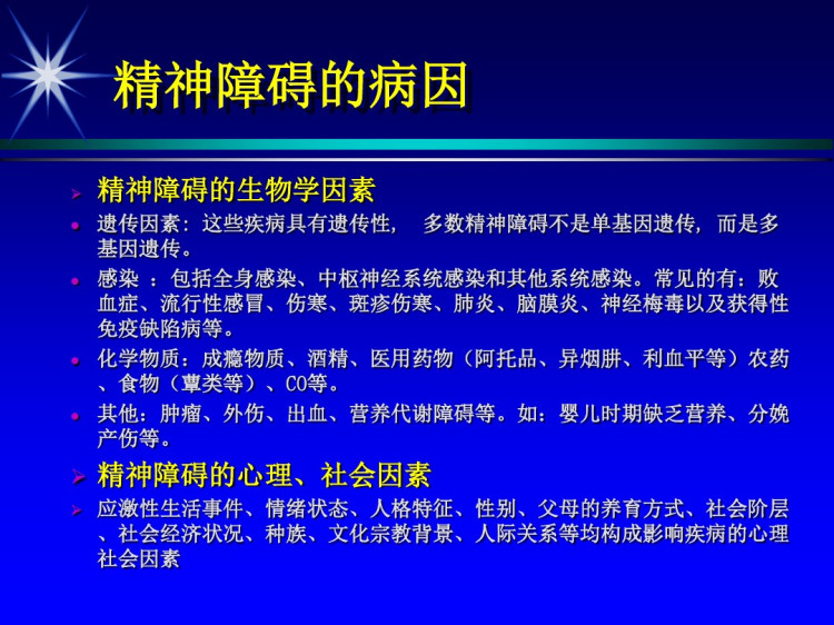 全科精神病学总论整理PPT