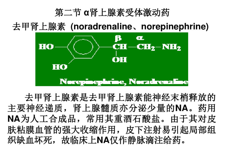 8肾上腺素受体激动药PPT