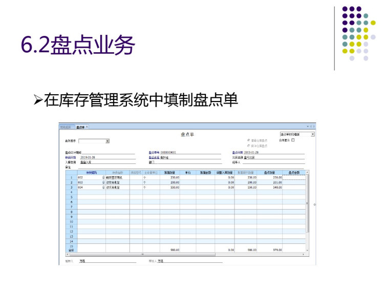 用友U供应链管理应用教程之库存管理PPT