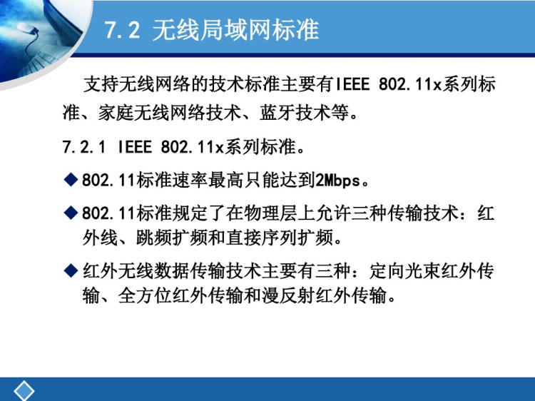 计算机网络基础之无线局域网技术PPT