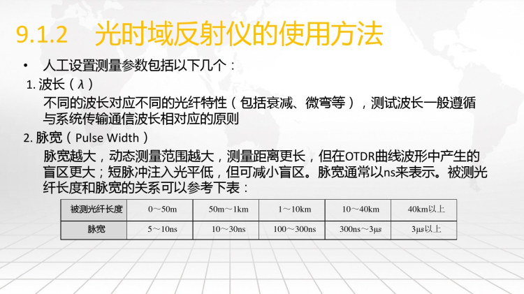 现代光纤通信技术及应用之光纤通信常用仪表及应用PPT