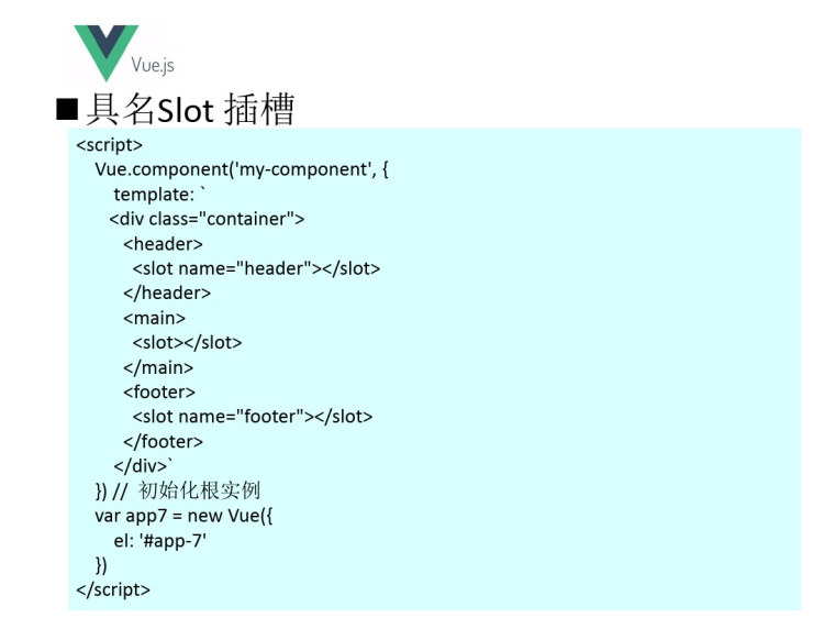 vue js前端开发技术之vue组件PPT