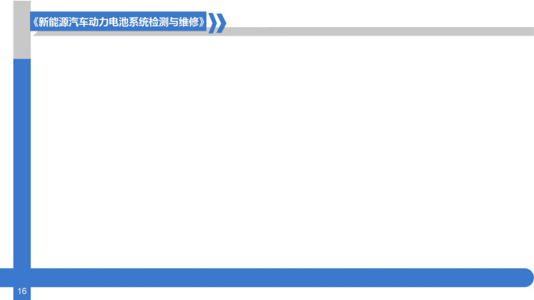 新能源汽车动力电池结构与检修新能源汽车对动力电池的性能要求PPT