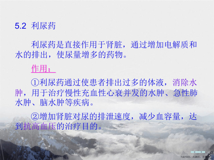中枢兴奋药和利尿药PPT
