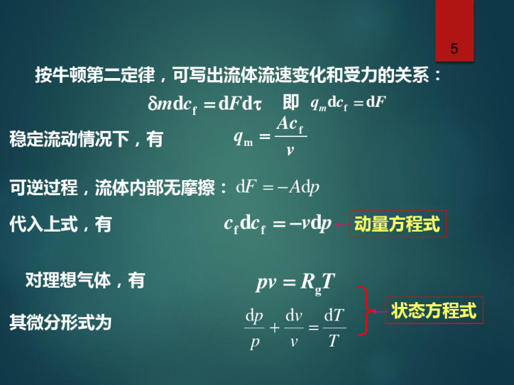 工程热力学培训之气体的流动讲义PPT