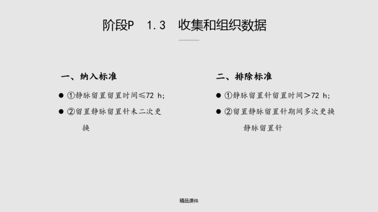 PDCA在静脉留置针规范管理中的应用PPT