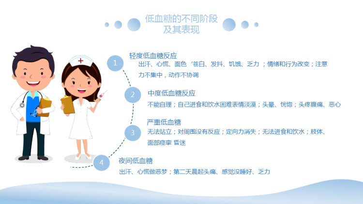 低血糖症急救与护理知识培训PPT