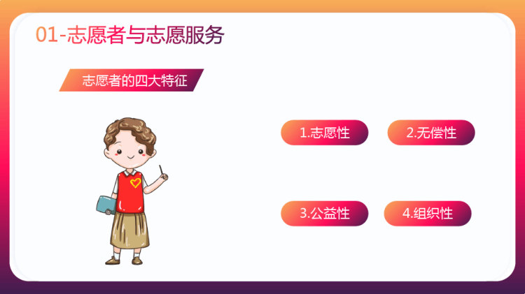 青年志愿者服务日志愿者服务技巧PPT