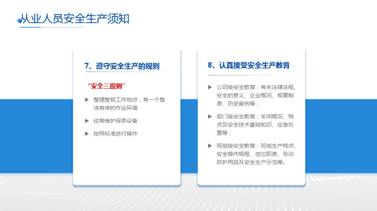 安全生产教育培训PPT