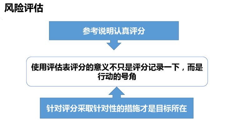 护理风险评估表量表的运用PPT