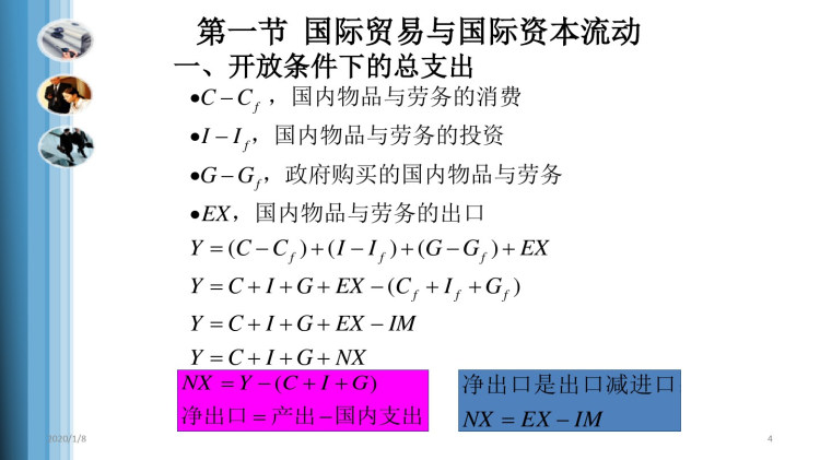 《宏观经济学》之开放经济PPT