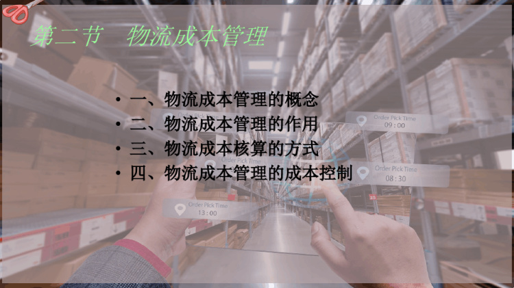 物流组织与控制PPT