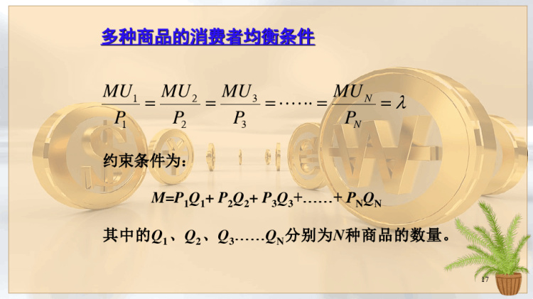 基数效用理论PPT