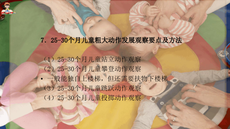 婴儿动作发展观察要点PPT