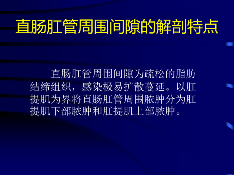 肛瘘复旦精品课程PPT
