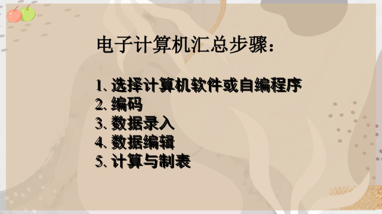 统计整理概述PPT