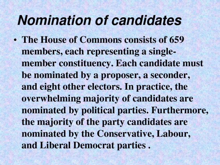 TheElectoralSystem英国与美国选举制度PPT