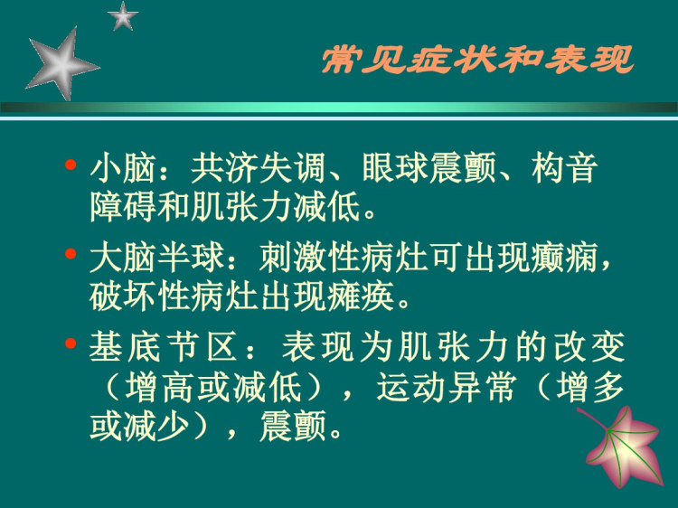 神经内科分析与诊断PPT