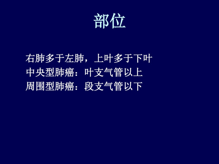 肺部疾病PPT