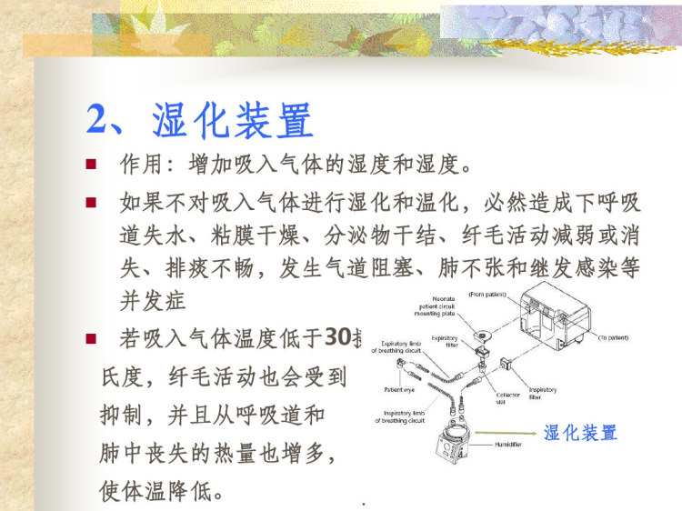 呼吸机的参数设置及报警处理PPT课件