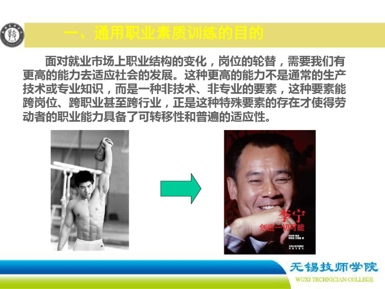 通用职业素质训练概述PPT
