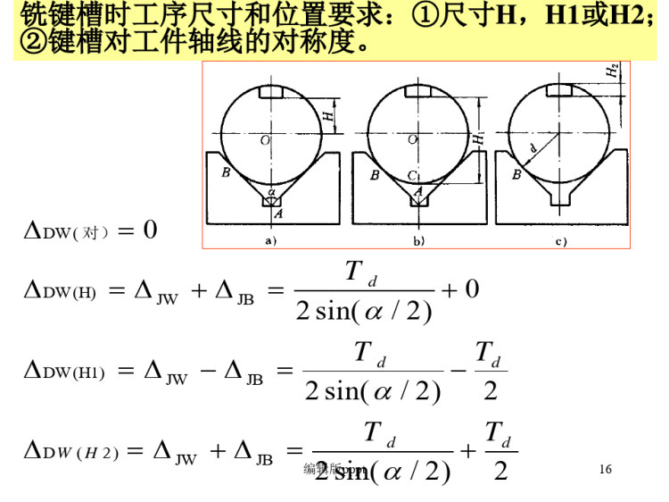 计算定位误差及习题PPT