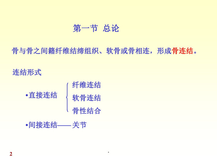 《运动解剖学》第次课:骨连结PPT