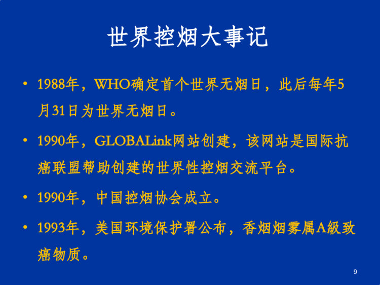 中学生吸烟PPT