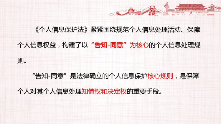2021年《个人信息保护法》亮点解读PPT