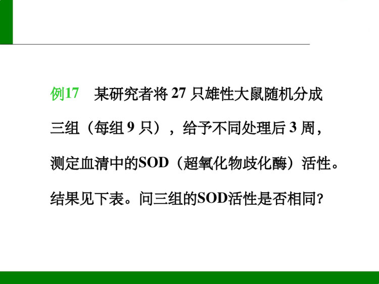 预防医学教学方差分析临本PPT