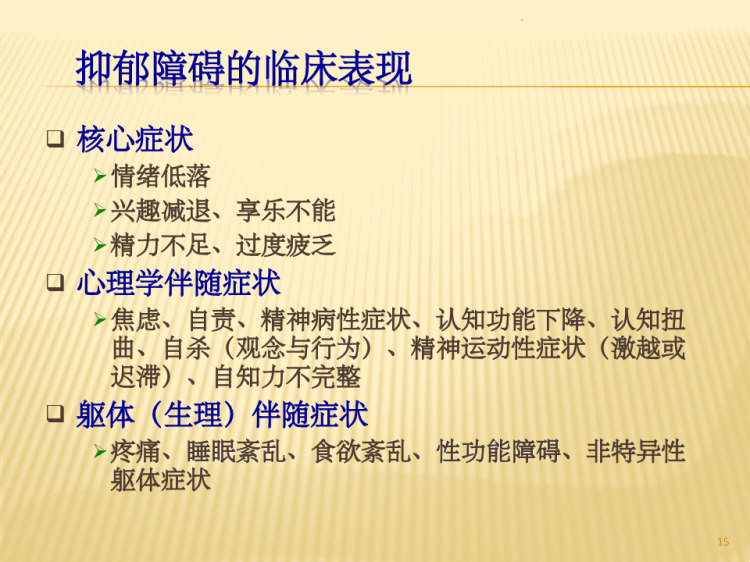 综合医院常见心理障碍PPT