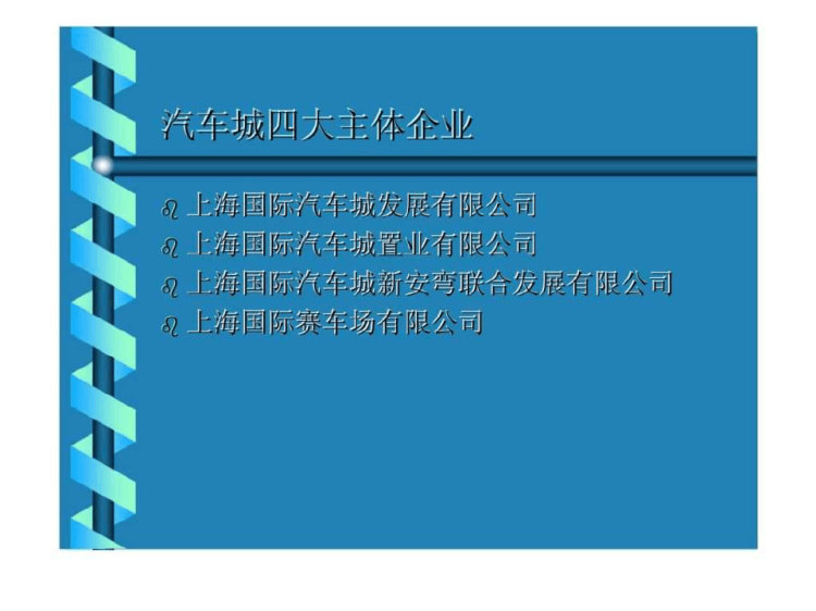 《安亭国际汽车城》PPT