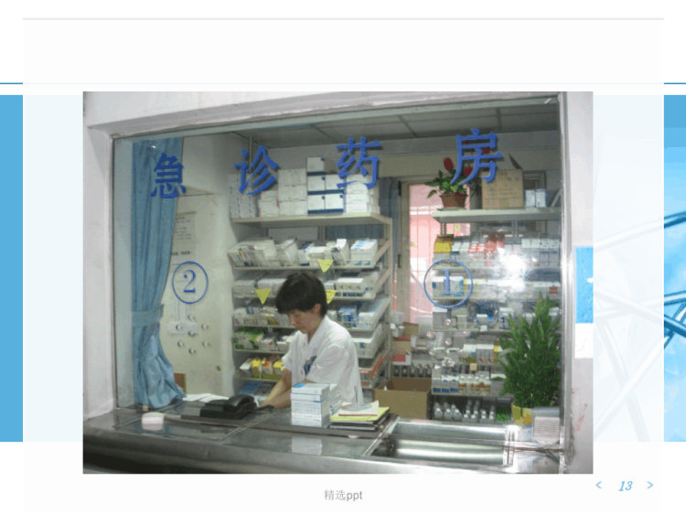 项目一药房的基本结构PPT