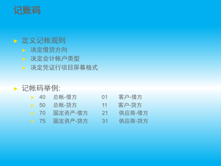 SAP基础知识培训PPT