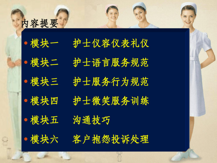 雅致口腔医院护理人员礼仪培训PPT
