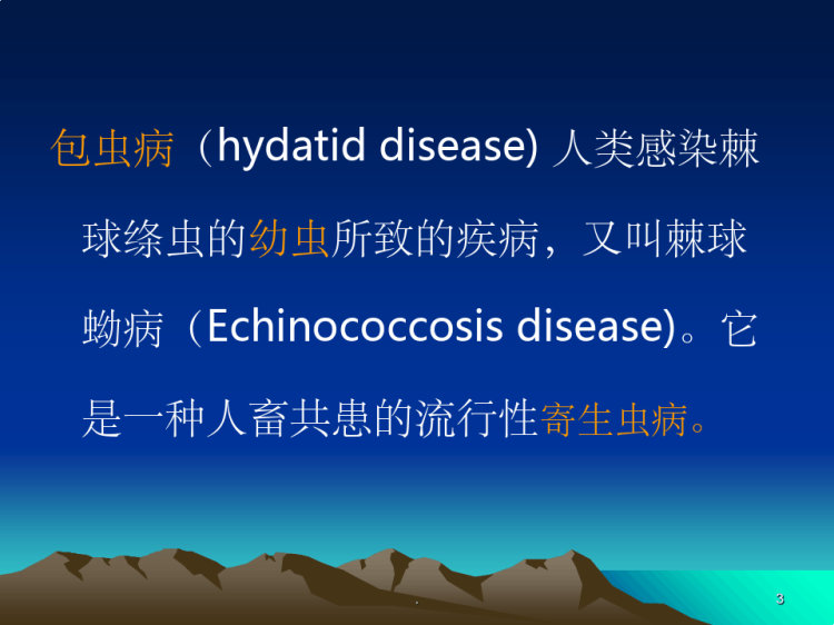 肺棘球蚴病PPT